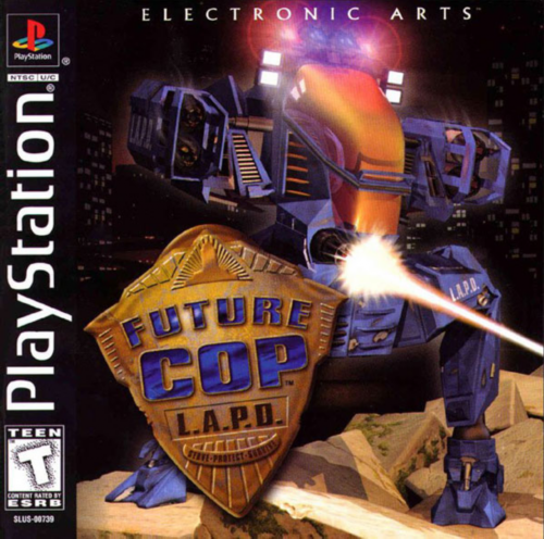 Future Cop - L.A.P.D. (USA) Cover